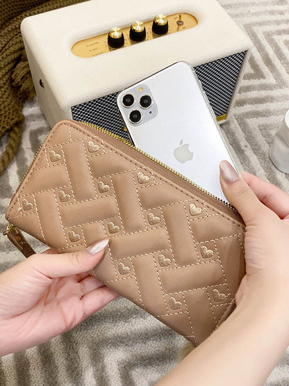 Geometric Heart Shape Evening Bags & Clutches Mini Bags