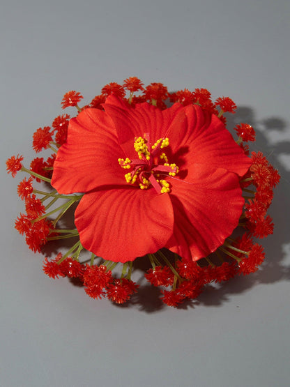 Three-Dimensional Flower Hair Clips