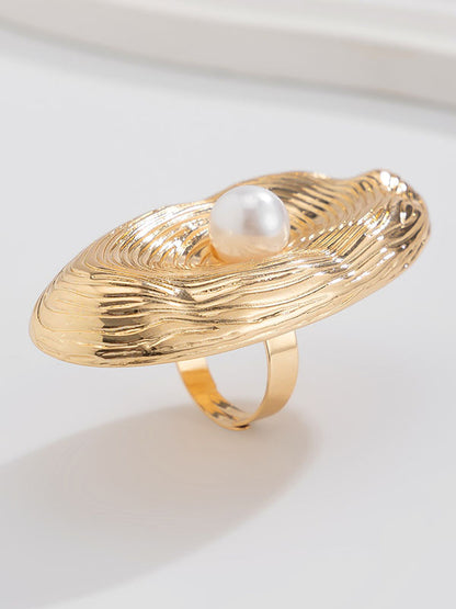 Geometric Solid Color Rings Accessories