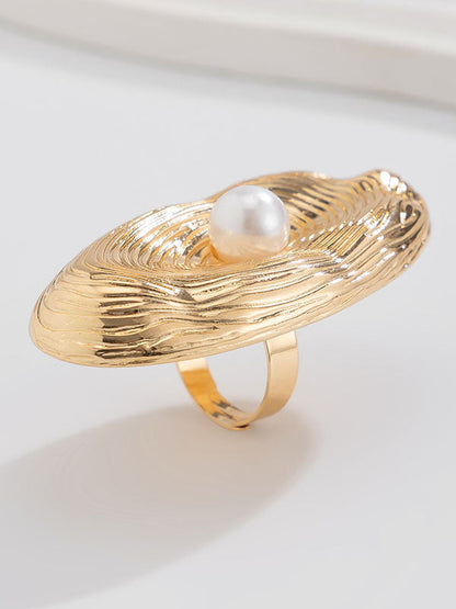 Geometric Solid Color Rings Accessories