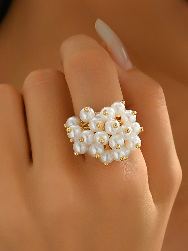 Flower Shape Geometric Rings Accessories