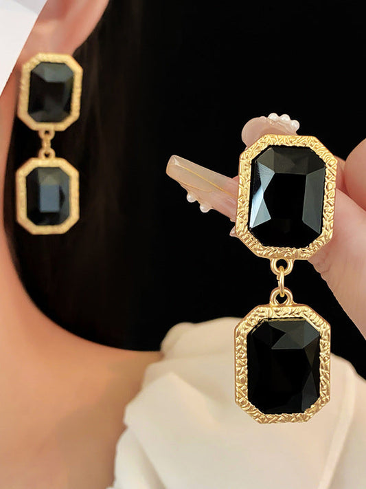 Geometric Drop Earrings