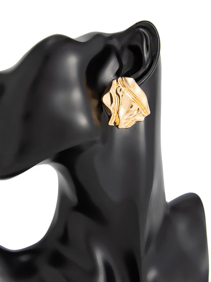 Irregularity Shiny Earrings Accessories