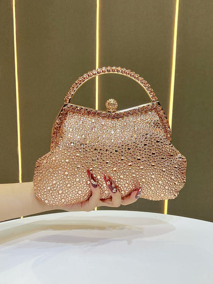Chains Rhine Stones Evening Bags & Clutches Handbags