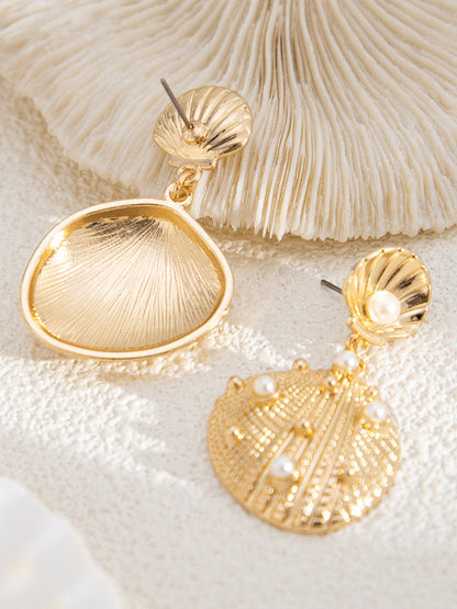 Seashell Shape Earrings Accessories