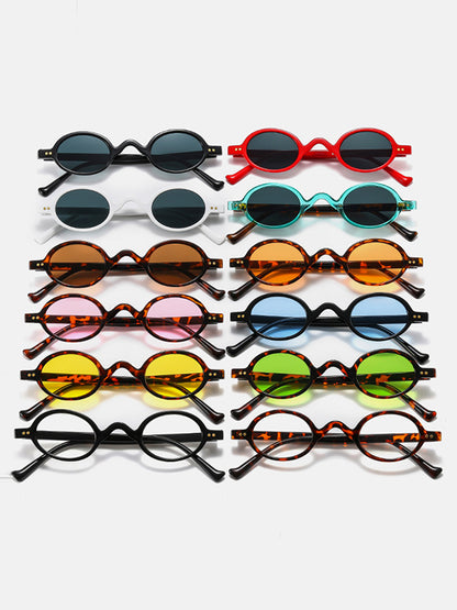 Geometric Sun Protection Sunglasses Accessories