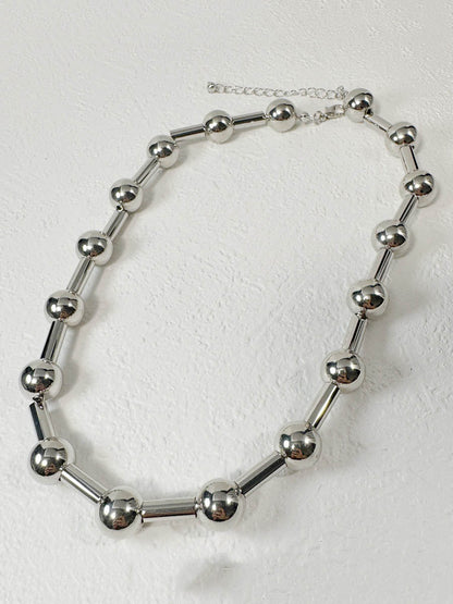Geometric Solid Color Bracelet Accessories Earrings Accessories Necklaces Accessories