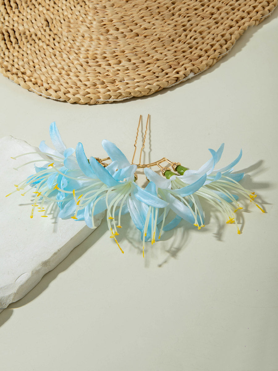 Flower Shape Hair Clips