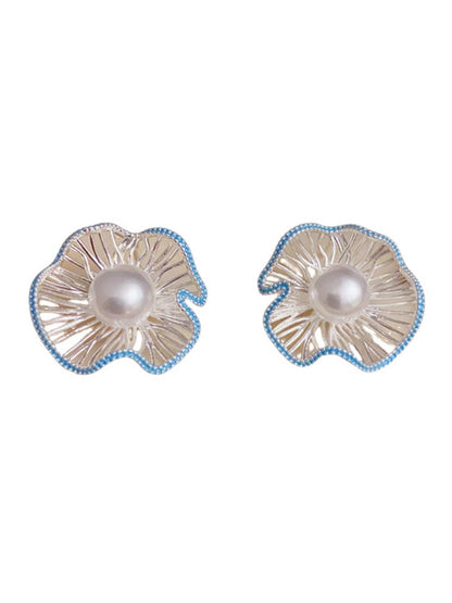 Flower Shape Geometric Earrings Accessories