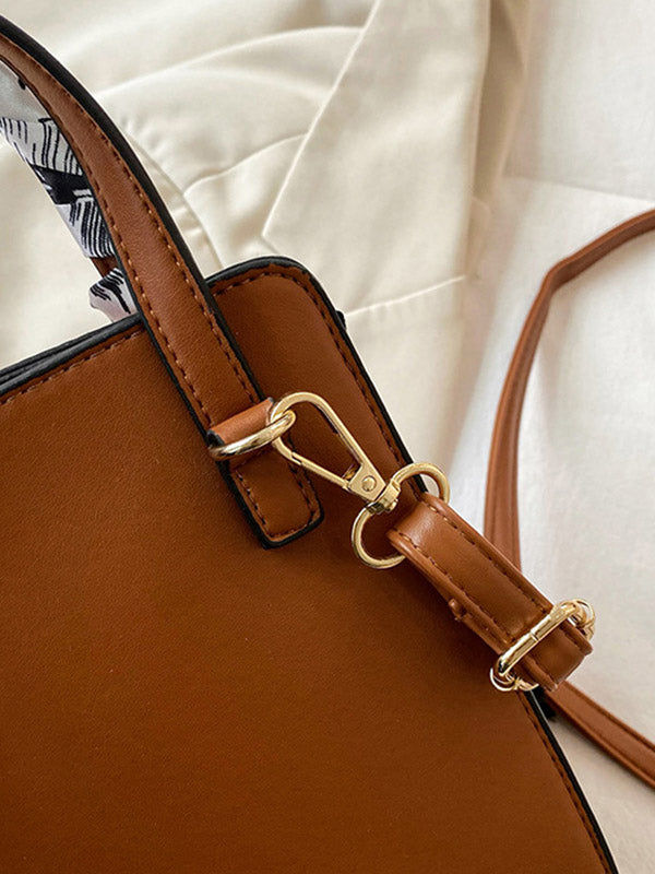 Figure Printed Split-Joint Bags Crossbody Bags Handbags