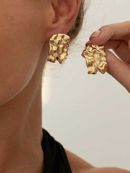 Normcore Geometric Drop Earrings