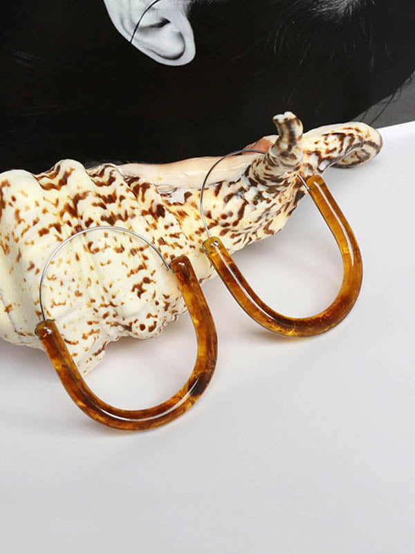 Geometric Drop Earrings