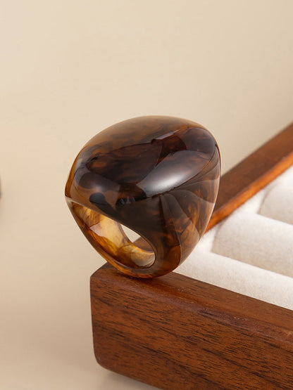 Irregularity Geometric Shiny Rings Accessories