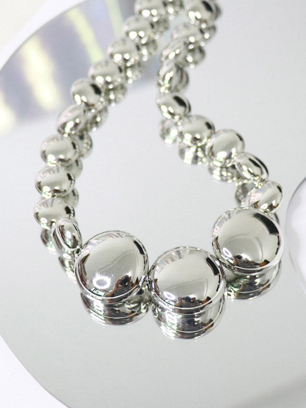 Shiny Solid Color Necklaces Accessories