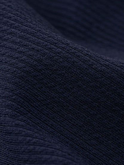 Loose Straight Leg Drawstring Elasticity Solid Color Pants Trousers