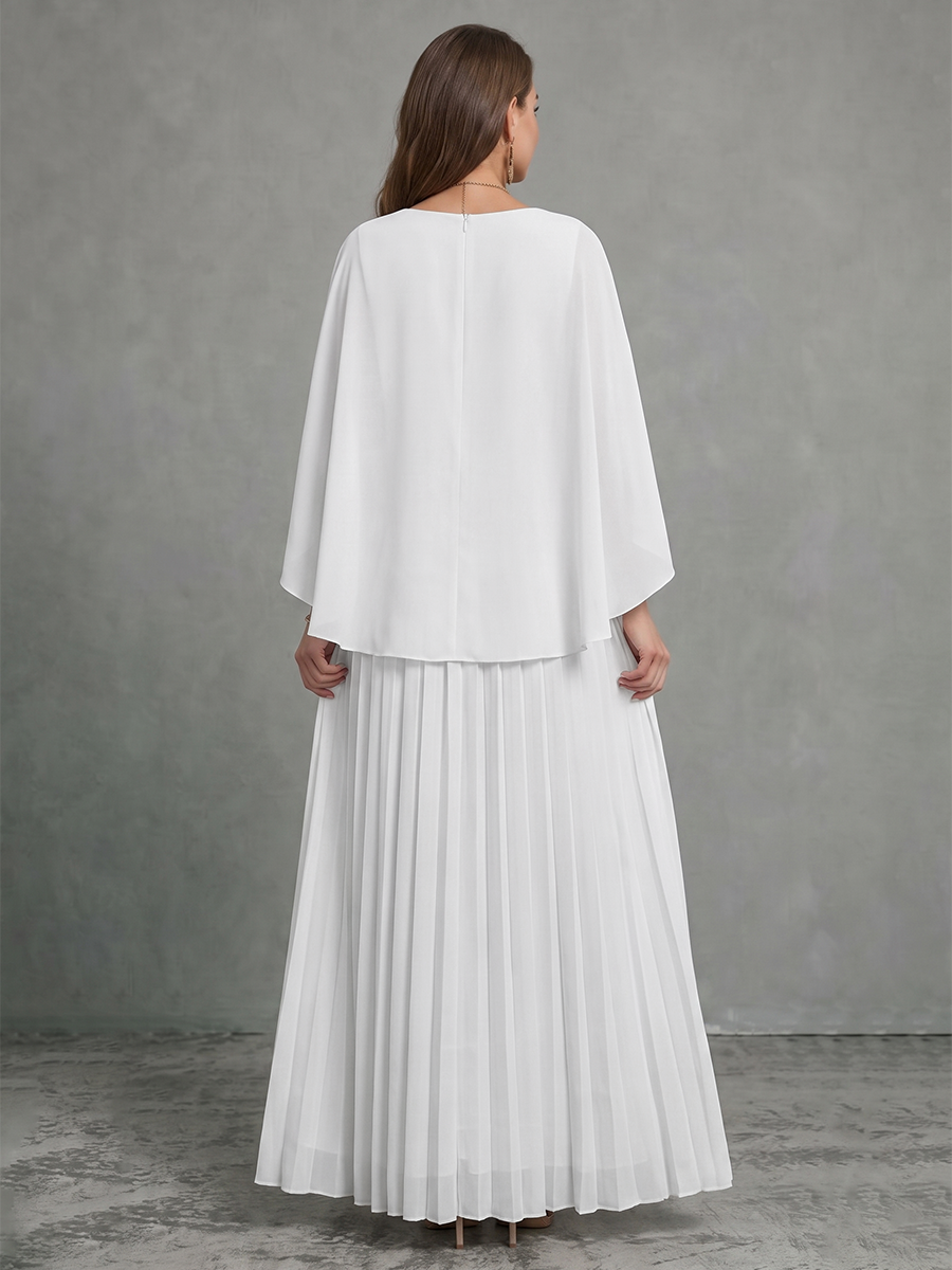 Solid Color High-low False Two Round-neck Blouses&shirts Tops