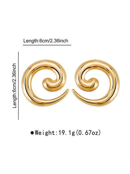 Geometric Drop Earrings