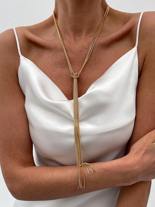 Tasseled Necklaces Accessories