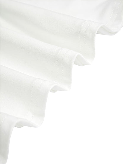 Asymmetric Pleated Solid Color Split-Front Split-Joint Split-Side High Neck Midi Dresses