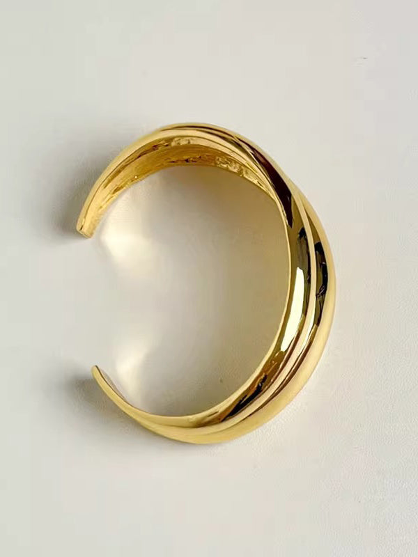 Geometric Shiny Solid Color Bracelet Accessories