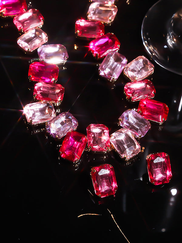 Chains Contrast Color Necklaces Accessories