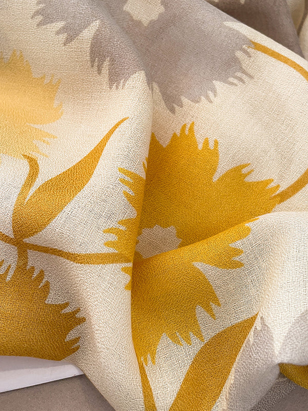 Vintage Floral Printed Shawl&Scarf