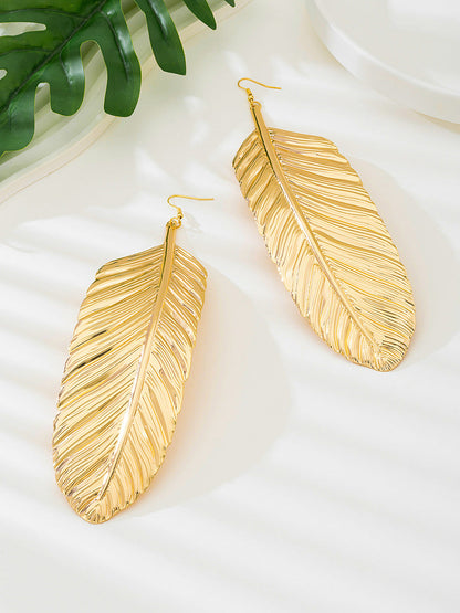 Leaves Shape Earrings Accessories