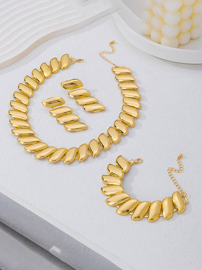 Geometric Bracelet Accessories Earrings Accessories Necklaces Accessories