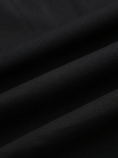 Loose Wide Leg Bowknot Drawstring Elasticity Split-Joint Pants Trousers