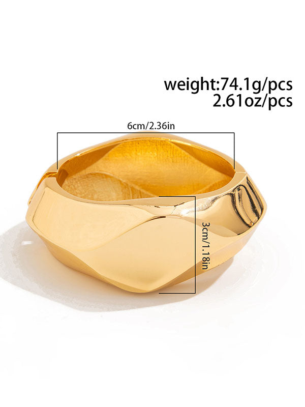 Geometric Solid Color Bracelet Accessories