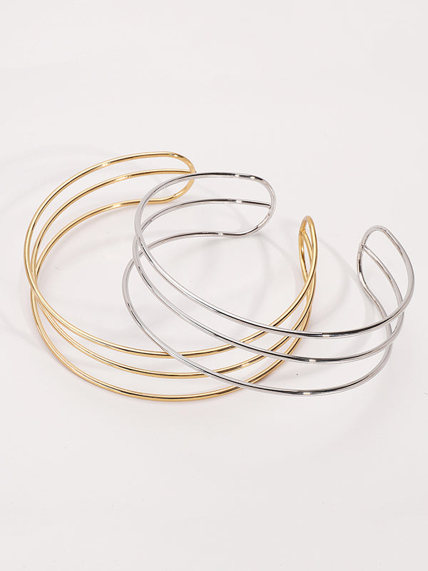 Normcore Geometric Ringent Choker Necklace Necklaces Accessories