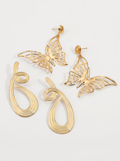 Geometric Drop Earrings