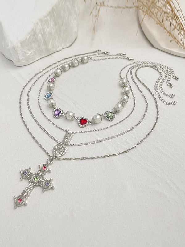 Layered Tasseled Necklaces Accessories