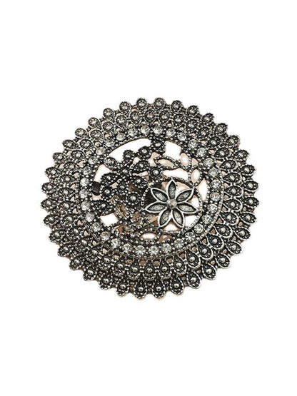Flower Shape Geometric Hollow Rings Accessories