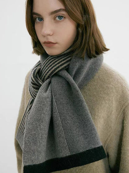 Keep Warm Striped Scarf