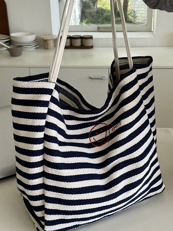 Split-Joint Striped Bags Handbags Shoulder Bags