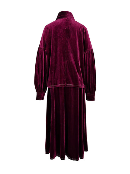 A-Line Loose Solid Color Skirts Bottoms