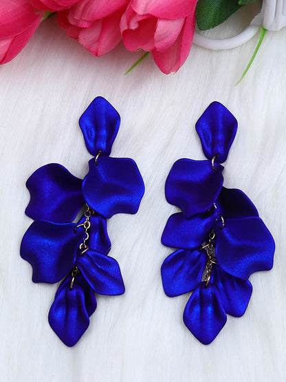 Chains Flower Shape Earrings Accessories