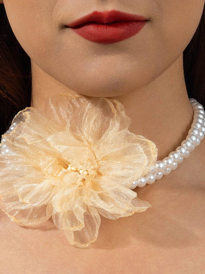 Flower Shape Necklaces Accessories