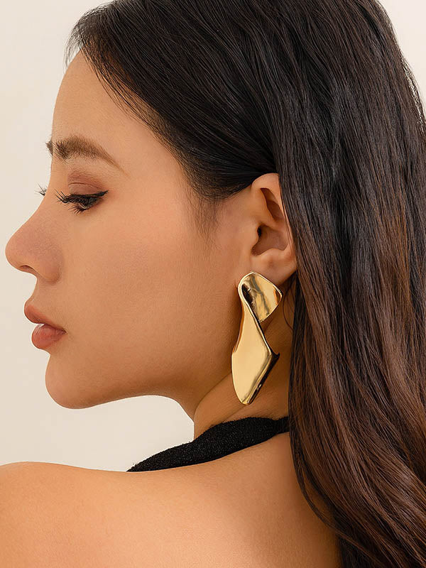 Geometric Drop Earrings