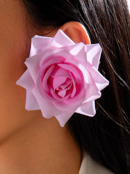 Flower Shape Drop Earrings