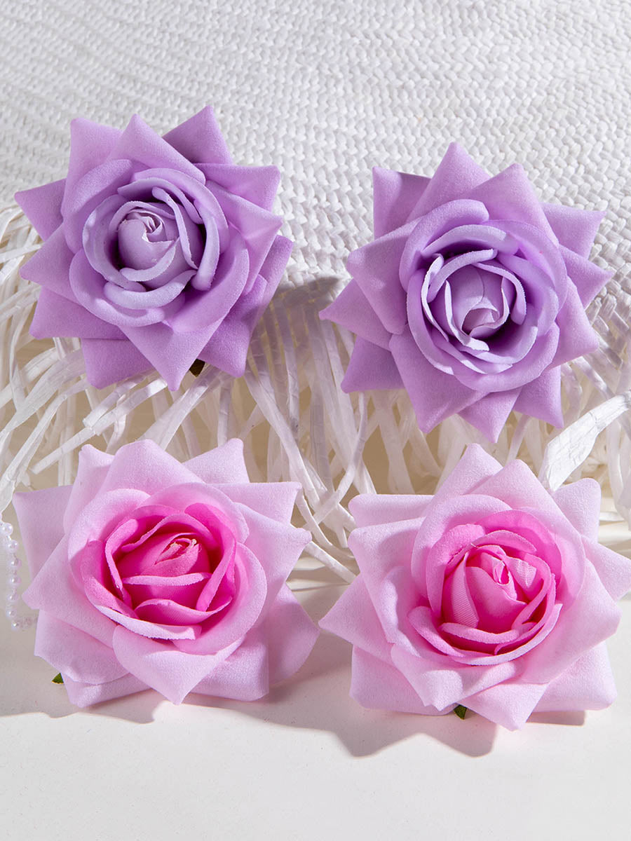 Flower Shape Drop Earrings