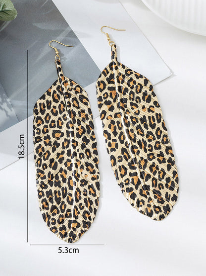 Leaves Shape Earrings Accessories