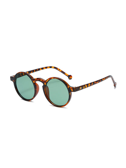 Round Cut Sun Protection Sunglasses Accessories