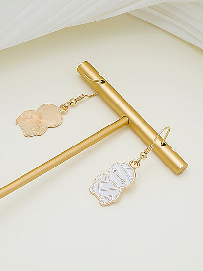 Geometric Drop Earrings