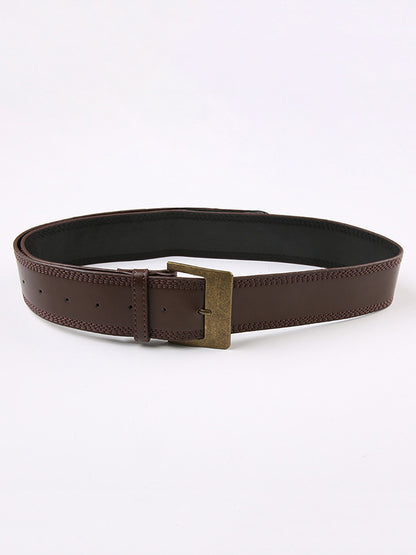 Belt Buckle Geometric Belts