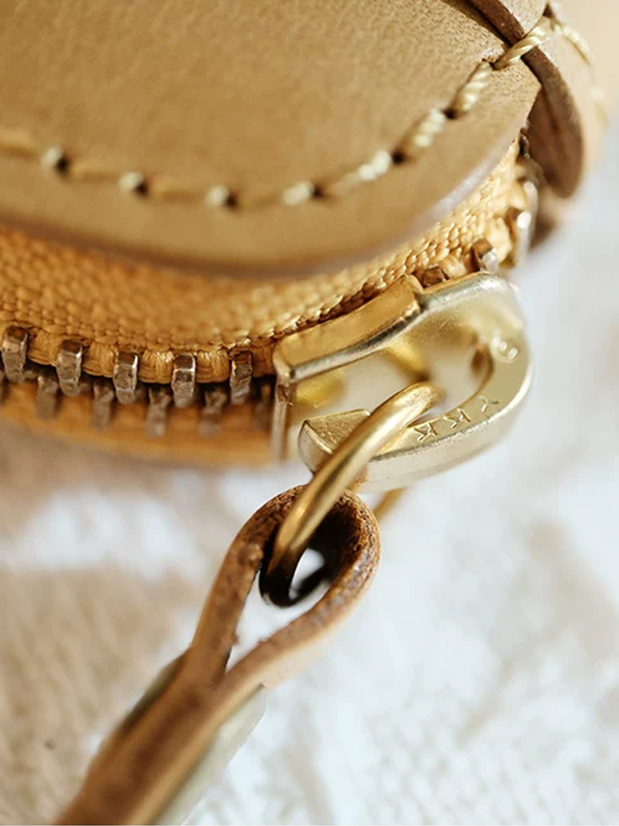 Leather Vintage Lipstick Pouch