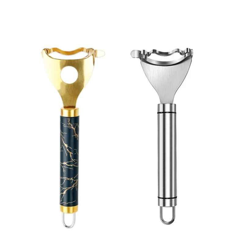 New 2/1 piece stainless steel corn planer, manual corn thresher, corn peeler, corn separator, kitchen accessories.