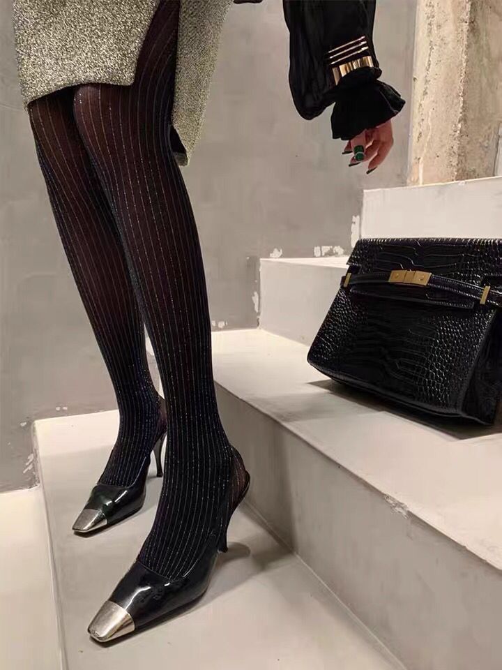 Stripe Sexy Stockings