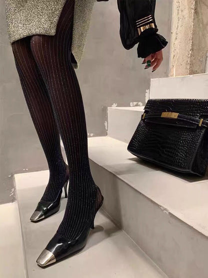 Stripe Sexy Stockings